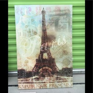 Large Eiffel Tower decor